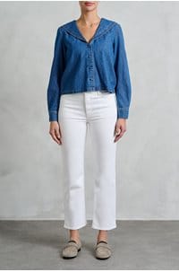 le sleek straight in white