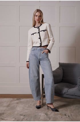 Beale Jacket in Dove