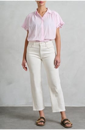 The Rambler Zip Ankle in Cream Puffs