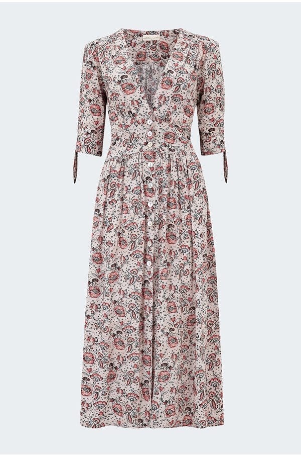 layla dress in heirloom rose