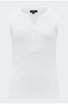 Mayla Tank in White