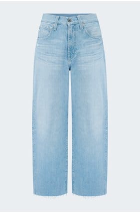 Hattie Crop Barrel Leg in Sunrise