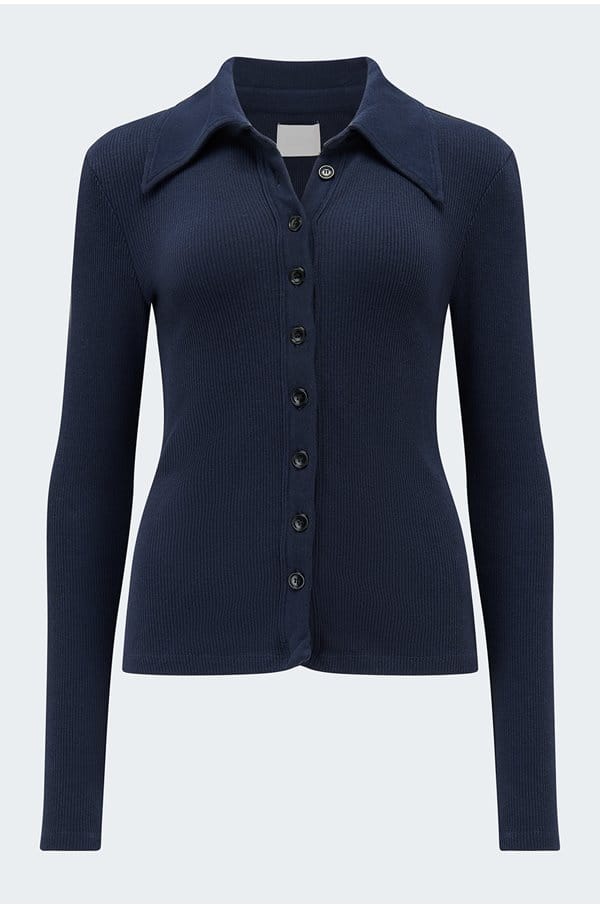 gila polo top in navy