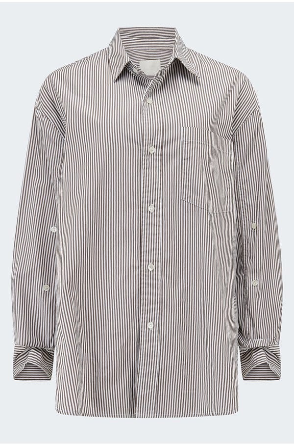 kayla shirt in desert stripe