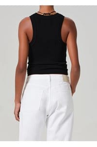 isabel tank in black 