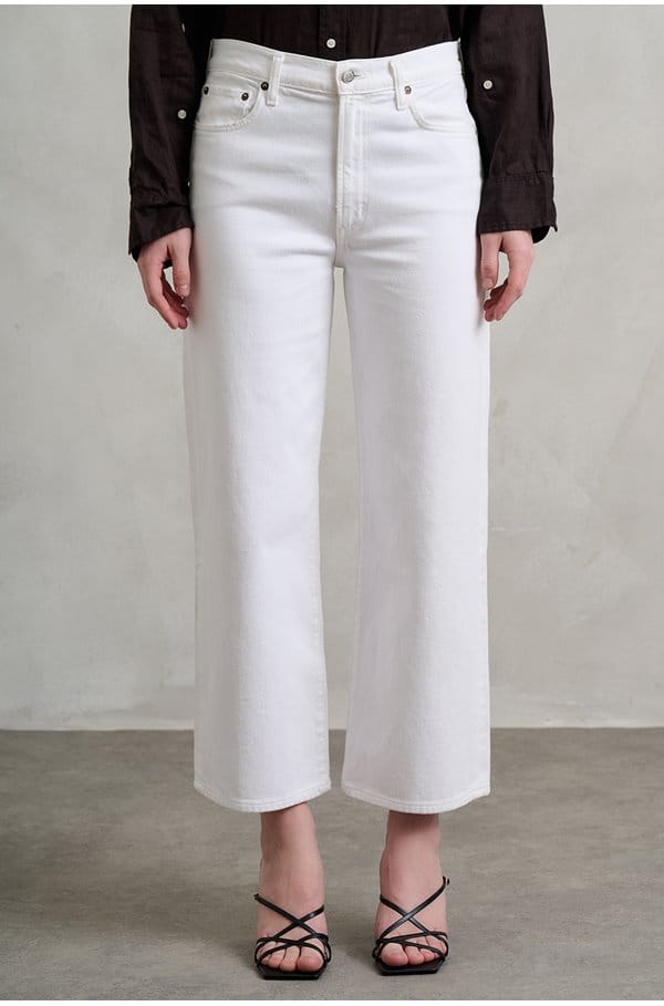 harper crop jean in sour cream