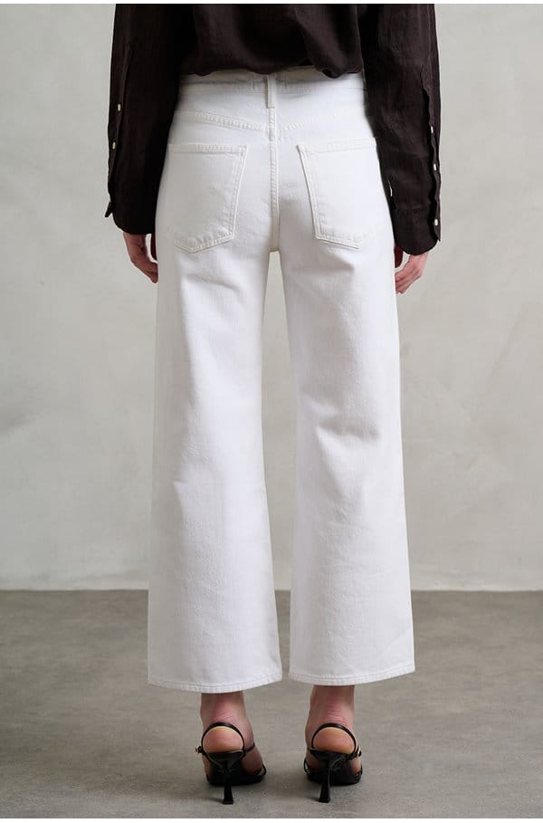 harper crop jean in sour cream