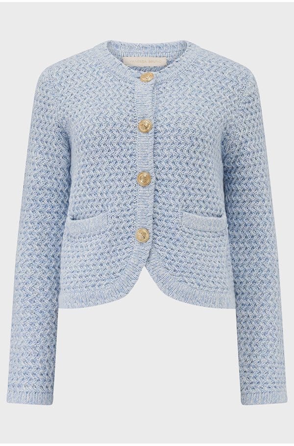 dorina cardigan in neptune