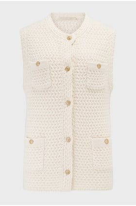 Elisabeth Cardigan in Ecru