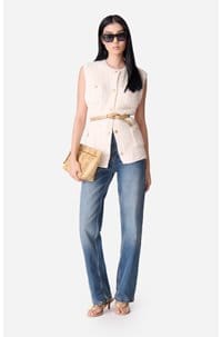 elisabeth cardigan in ecru