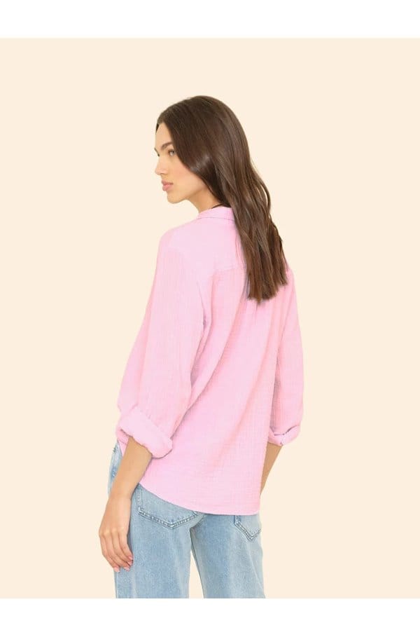 scout shirt in rose mallow