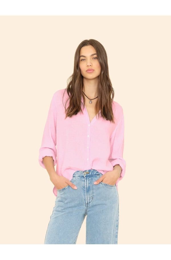 scout shirt in rose mallow