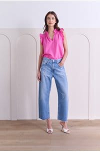 bex top in pink thorn