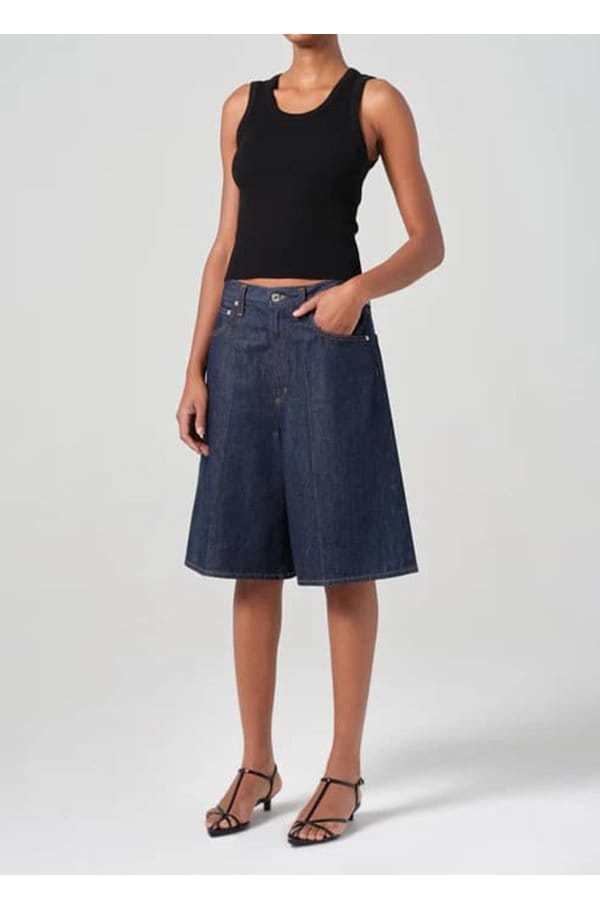 shrunken poppy tank in black