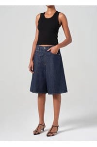 shrunken poppy tank in black