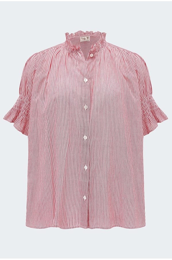 marnie top in tango stripe