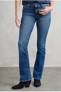 high rise manhattan bootcut in novelist