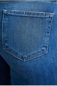 high rise manhattan bootcut in novelist