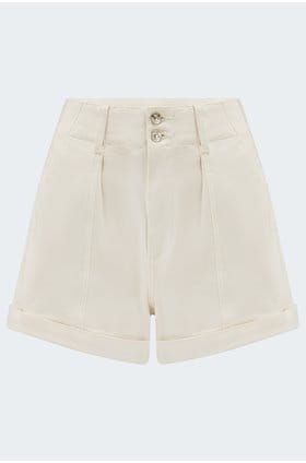 Brooklyn Short with Cuff in Quartz Sand