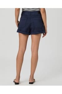 brooklyn short with cuff in vintage cosmic navy