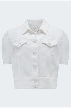 Kendra Jacket in Crisp White