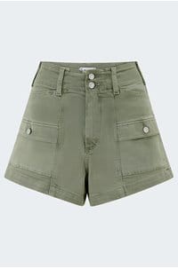 olivia cargo short in vintage sweet succulent