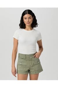 olivia cargo short in vintage sweet succulent