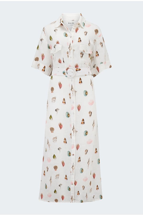 memento dress in sardinia shell