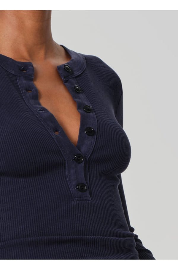 varra henley top in navy