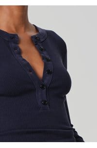 varra henley top in navy