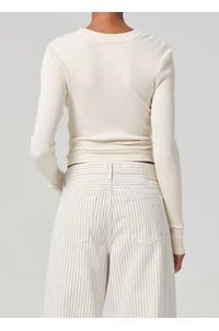 varra henley top in dune