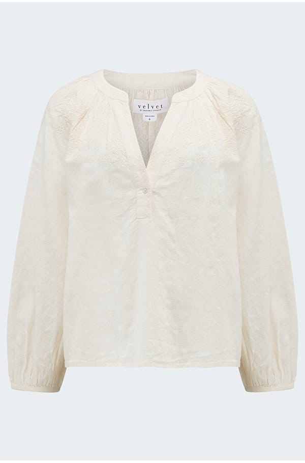 carina top in white