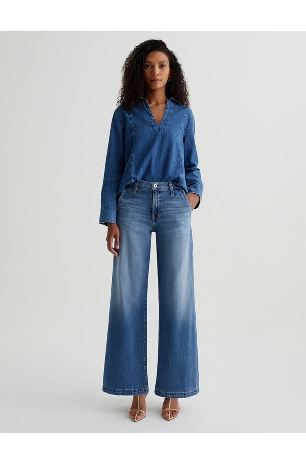 stella wide jean in nautical mile