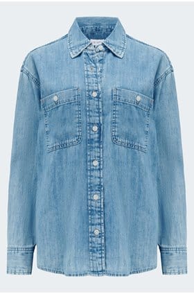 Leny Shirt in Salt Water