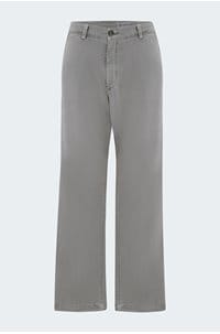caden straight tailored trouser in sulfur pebble grey