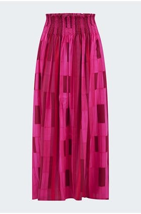 Bella Skirt in Sea Glass Pink