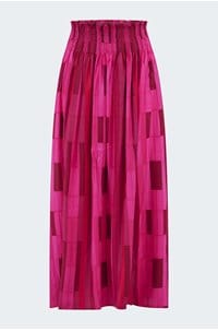 bella skirt in sea glass pink