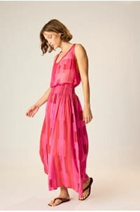 bella skirt in sea glass pink