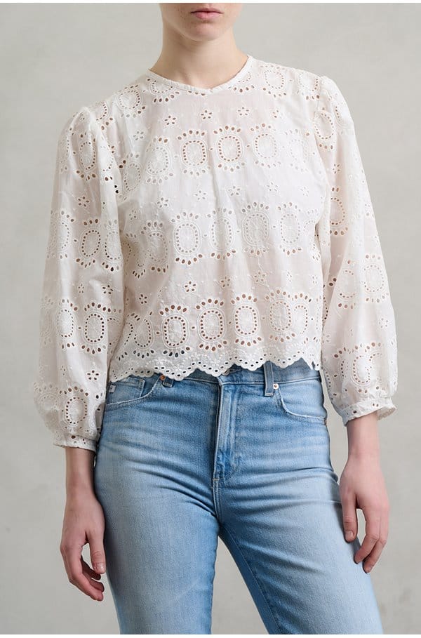 lisa top in medallion salt