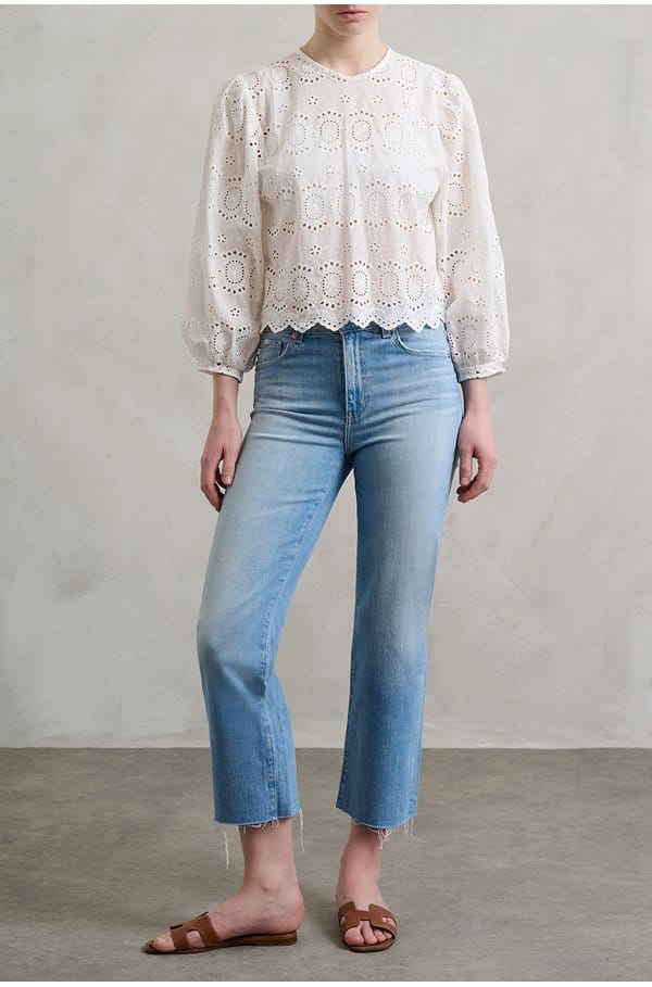 lisa top in medallion salt