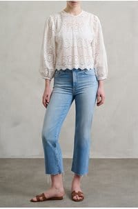 lisa top in medallion salt