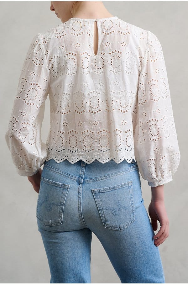 lisa top in medallion salt