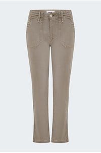 mayslie straight ankle in vintage moss taupe