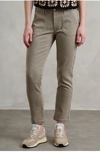 mayslie straight ankle in vintage moss taupe