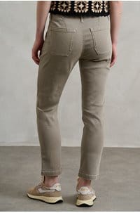 mayslie straight ankle in vintage moss taupe