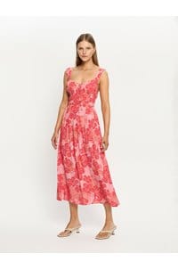 midi dress in riviera