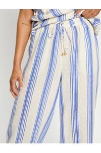 isabelle pant in blue stripe