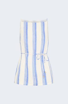 Isabelle Top in Blue Stripe