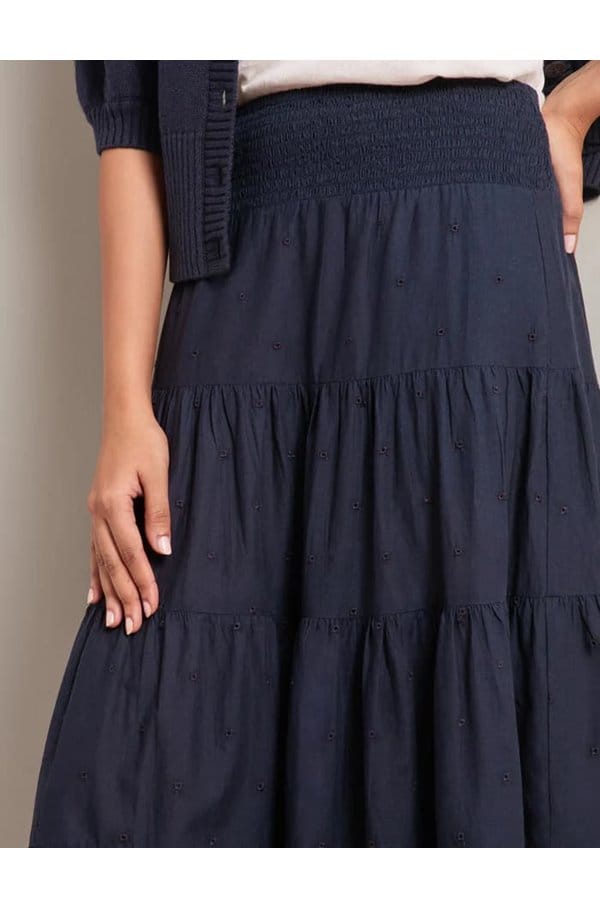 kira skirt in navy