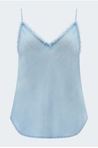 frayed cami in coastal spray